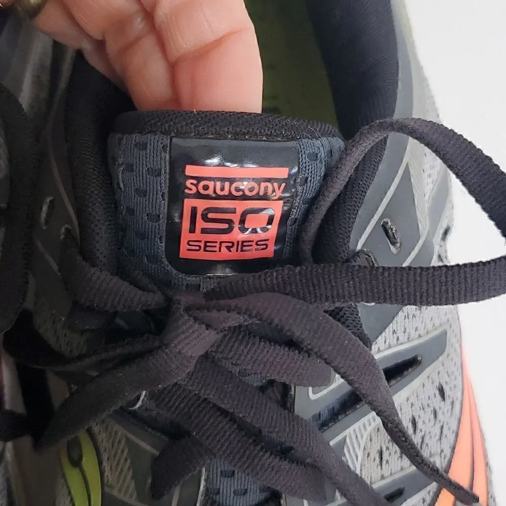 Saucony Triumph ISO 5 Men's Grey, Black S20462-1 Size 10